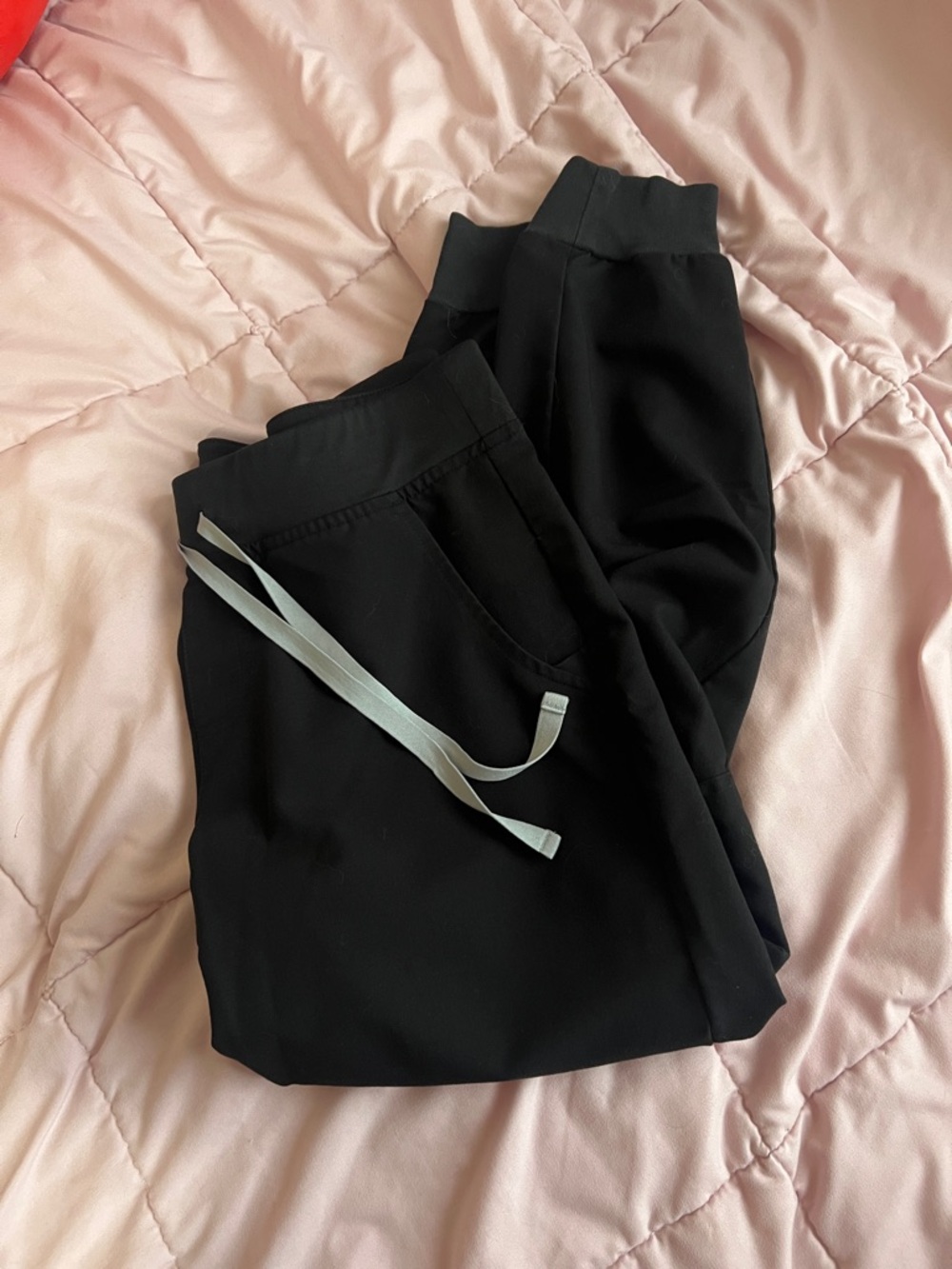 Figs Scrubs Petite Black Zamora Joggers
